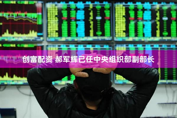创富配资 郝军辉已任中央组织部副部长