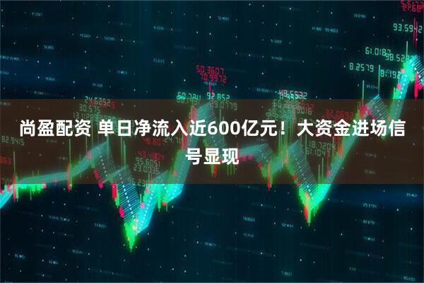 尚盈配资 单日净流入近600亿元！大资金进场信号显现